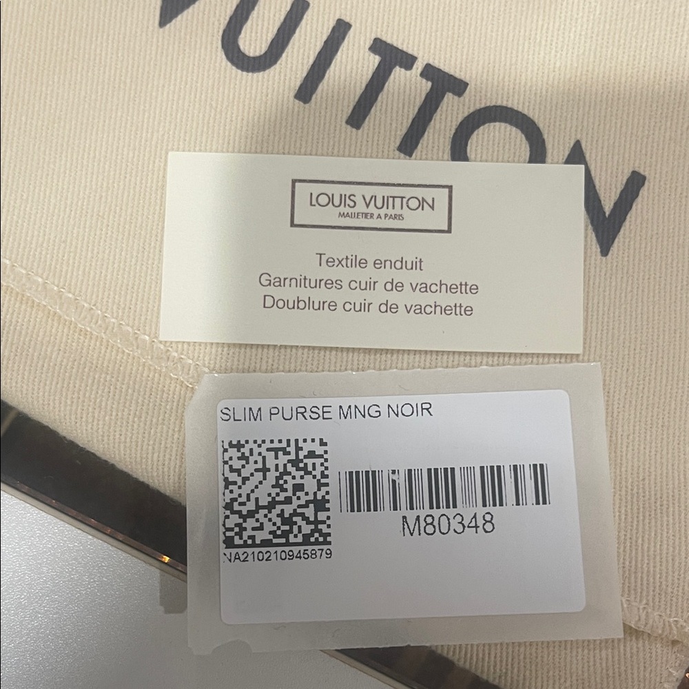 💯 authentic New with tags Louis Vuitton Brown Monogram Zip Card Holder/wallet - Picture 3 of 4